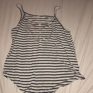 Soft striped tank top
